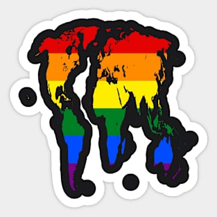 World Wide Pride Sticker